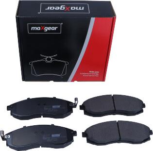 Maxgear 19-3125 - Гальмівні колодки, дискові гальма autozip.com.ua