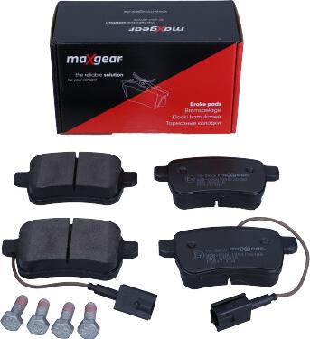 Maxgear 19-3853 - Гальмівні колодки, дискові гальма autozip.com.ua