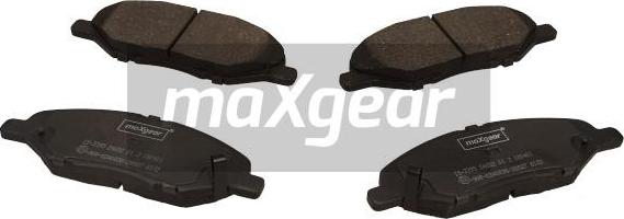 Maxgear 19-3395 - Гальмівні колодки, дискові гальма autozip.com.ua