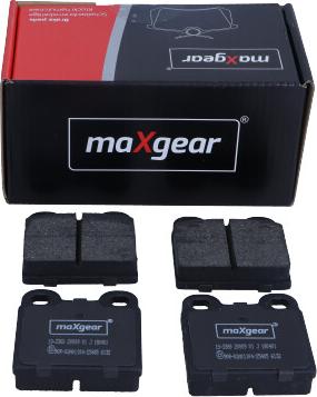 Maxgear 19-3369 - Гальмівні колодки, дискові гальма autozip.com.ua