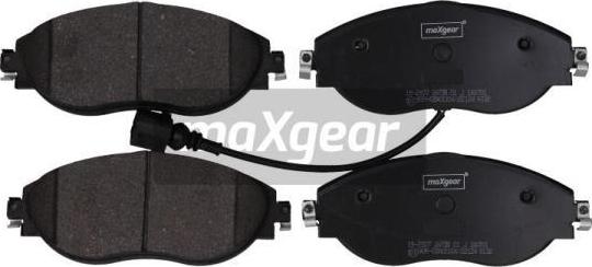 Maxgear 19-2907 - Гальмівні колодки, дискові гальма autozip.com.ua