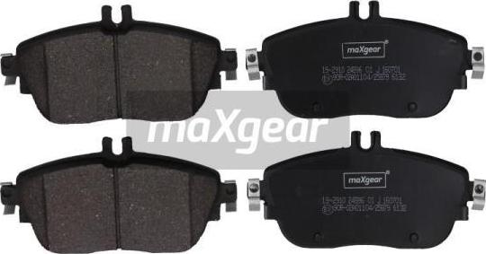 Maxgear 19-2910 - Гальмівні колодки, дискові гальма autozip.com.ua