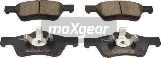 Maxgear 19-2984 - Гальмівні колодки, дискові гальма autozip.com.ua