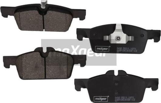 Maxgear 19-2922 - Гальмівні колодки, дискові гальма autozip.com.ua