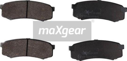 Maxgear 19-2093 - Гальмівні колодки, дискові гальма autozip.com.ua