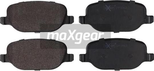 Maxgear 19-2063 - Гальмівні колодки, дискові гальма autozip.com.ua