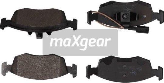 Maxgear 19-2108 - Гальмівні колодки, дискові гальма autozip.com.ua