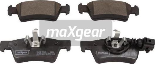 Maxgear 19-2898 - Гальмівні колодки, дискові гальма autozip.com.ua