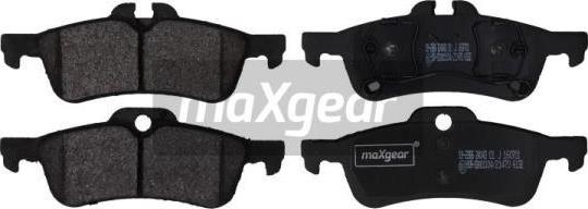 Maxgear 19-2886 - Гальмівні колодки, дискові гальма autozip.com.ua