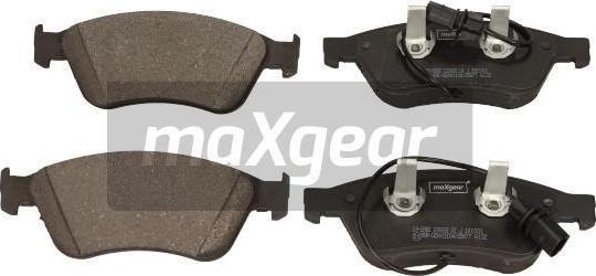 Maxgear 19-2882 - Гальмівні колодки, дискові гальма autozip.com.ua