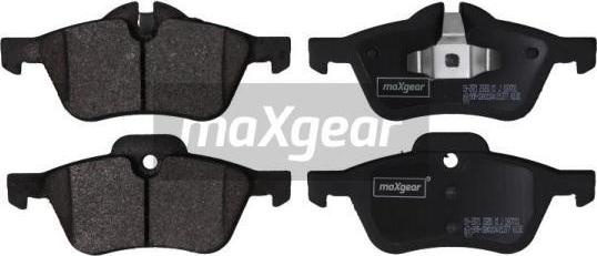 Maxgear 19-2871 - Гальмівні колодки, дискові гальма autozip.com.ua