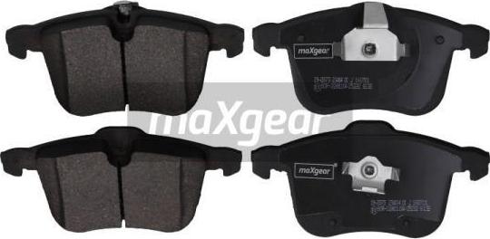 Maxgear 19-2873 - Гальмівні колодки, дискові гальма autozip.com.ua