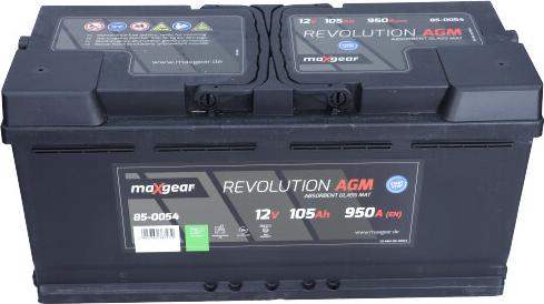 Maxgear 85-0054 - Стартерна акумуляторна батарея, АКБ autozip.com.ua