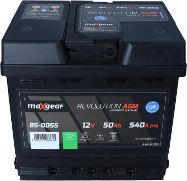 Maxgear 85-0055 - Стартерна акумуляторна батарея, АКБ autozip.com.ua