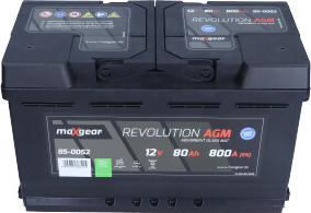 Maxgear 85-0052 - Стартерна акумуляторна батарея, АКБ autozip.com.ua