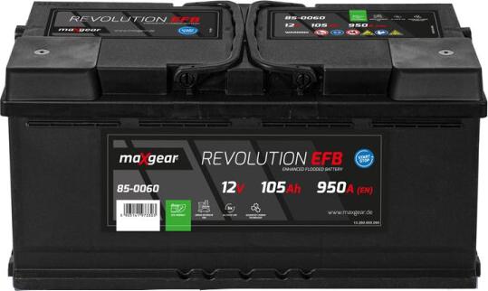 Maxgear 85-0060 - Стартерна акумуляторна батарея, АКБ autozip.com.ua