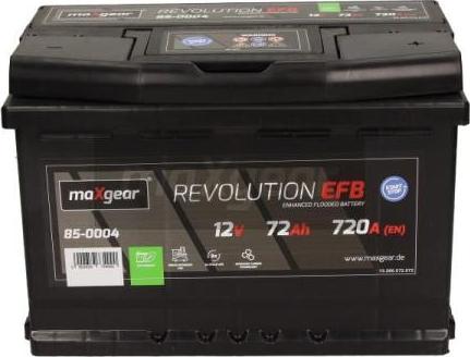 Maxgear 85-0004 - Стартерна акумуляторна батарея, АКБ autozip.com.ua