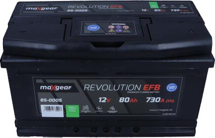 Maxgear 85-0005 - Стартерна акумуляторна батарея, АКБ autozip.com.ua