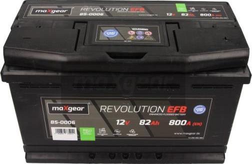 Maxgear 85-0006 - Стартерна акумуляторна батарея, АКБ autozip.com.ua