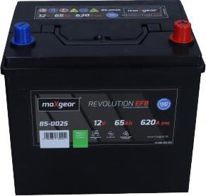 Maxgear 85-0025 - Стартерна акумуляторна батарея, АКБ autozip.com.ua