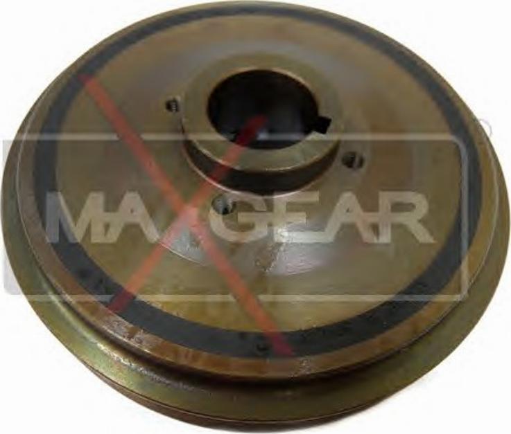Maxgear 30-0027 - Ремінний шків, колінчастий вал autozip.com.ua