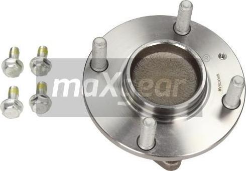 Maxgear 33-0653 - Комплект підшипника маточини колеса autozip.com.ua