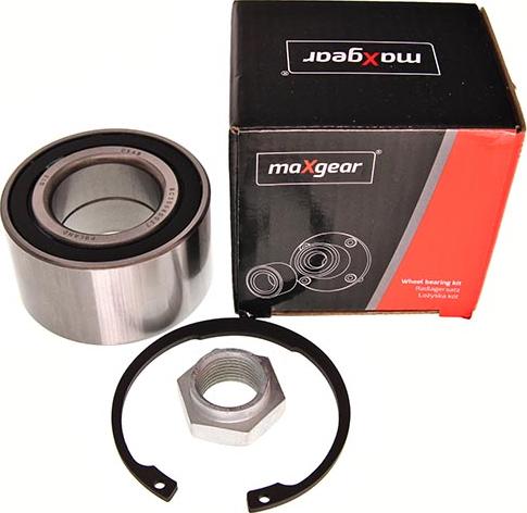 Maxgear 33-0356 - Комплект підшипника маточини колеса autozip.com.ua