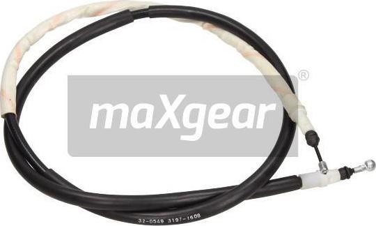 Maxgear 32-0549 - Трос, гальмівна система autozip.com.ua