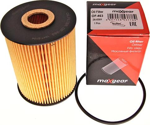 Maxgear 26-0290 - Масляний фільтр autozip.com.ua