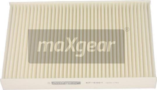 Maxgear 26-1048 - Фільтр, повітря у внутрішній простір autozip.com.ua