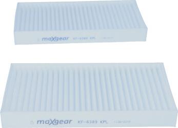 Maxgear 26-2009 - Фільтр, повітря у внутрішній простір autozip.com.ua