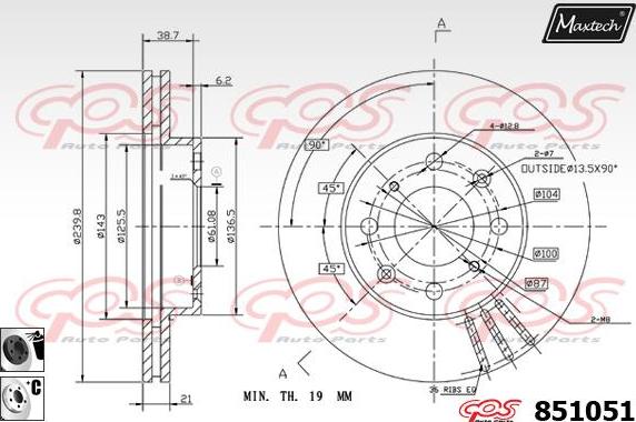 Maxtech 70160091 - Комплект направляючої гільзи autozip.com.ua