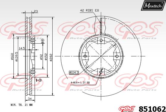 Maxtech 70160174 - Комплект направляючої гільзи autozip.com.ua