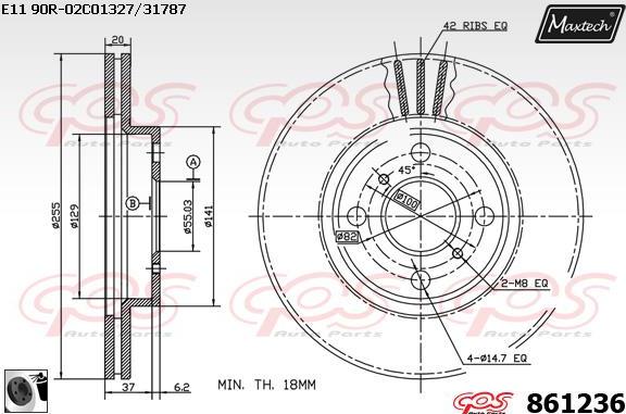 Maxtech 70160172 - Комплект направляючої гільзи autozip.com.ua