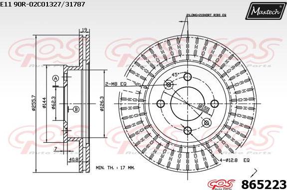 Maxtech 70200670 - Ремкомплект, гальмівний супорт autozip.com.ua