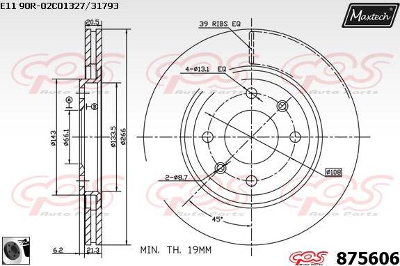 Maxtech 70200846 - Ремкомплект, гальмівний супорт autozip.com.ua