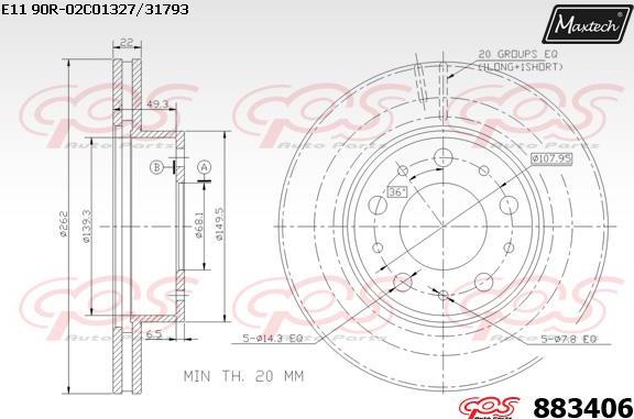 Maxtech 72940001 - Поршень, корпус скоби гальма autozip.com.ua