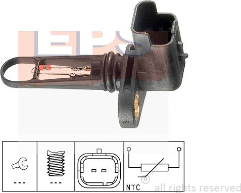 MDR EPS-1994 021 - Датчик, температура впускається autozip.com.ua