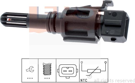 MDR EPS-1994 027 - Датчик, температура впускається autozip.com.ua