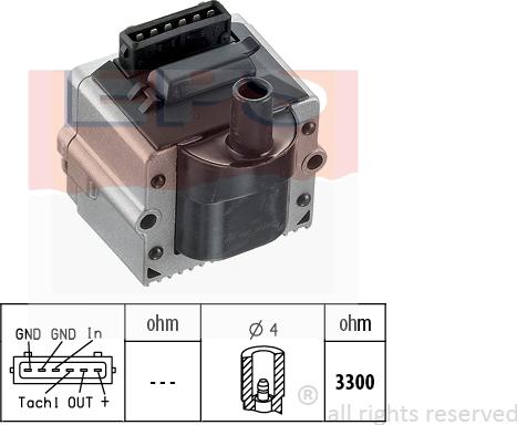 MDR EPS-1990 416 - Котушка запалювання autozip.com.ua