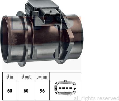 MDR EPS-1991 301 - Датчик потоку, маси повітря autozip.com.ua