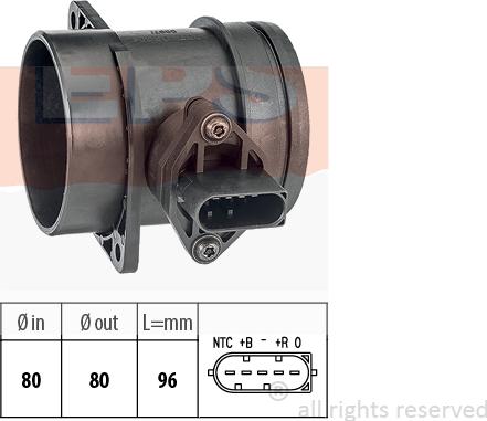 MDR EPS-1991 331 - Датчик потоку, маси повітря autozip.com.ua