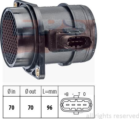 MDR EPS-1991 299 - Датчик потоку, маси повітря autozip.com.ua