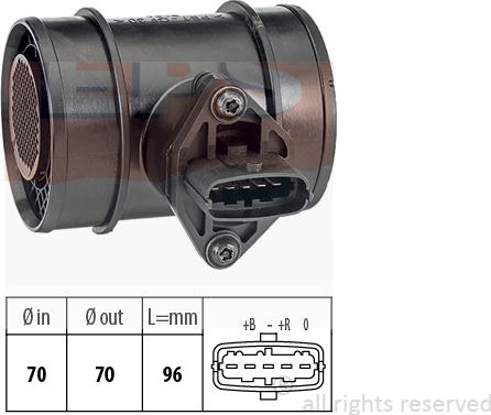 MDR EPS-1991 290 - Датчик потоку, маси повітря autozip.com.ua