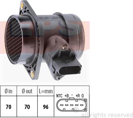 MDR EPS-1991 221 - Датчик потоку, маси повітря autozip.com.ua