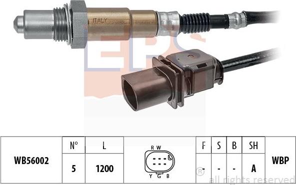 MDR EPS-1998 481 - Лямбда-зонд, датчик кисню autozip.com.ua