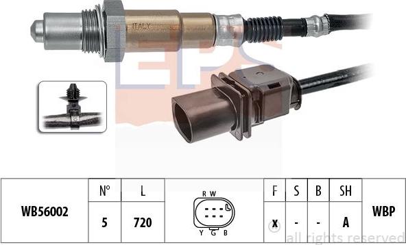 MDR EPS-1998 479 - Лямбда-зонд, датчик кисню autozip.com.ua