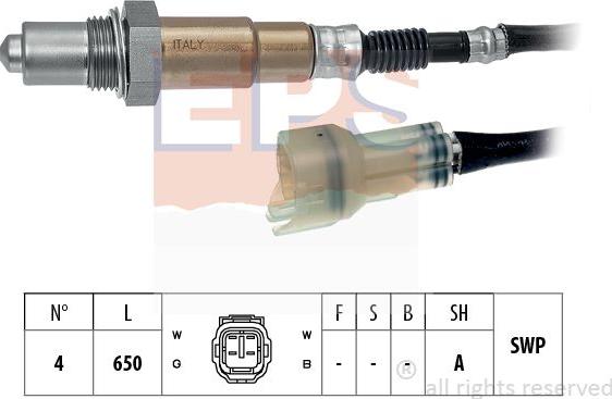 MDR EPS-1998 563 - Лямбда-зонд, датчик кисню autozip.com.ua