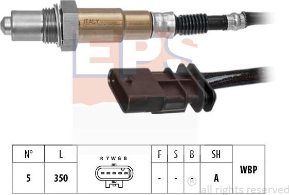 MDR EPS-1998 567 - Лямбда-зонд, датчик кисню autozip.com.ua