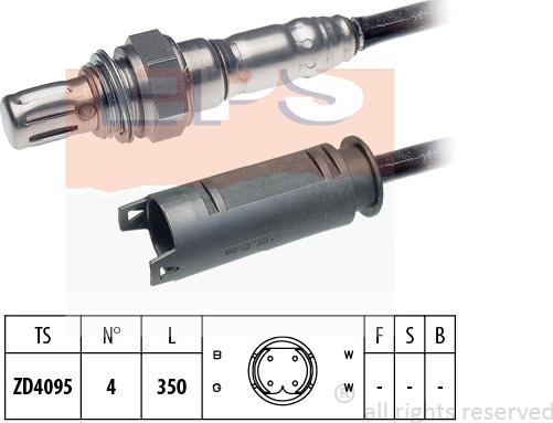 MDR EPS-1998 079 - Лямбда-зонд, датчик кисню autozip.com.ua